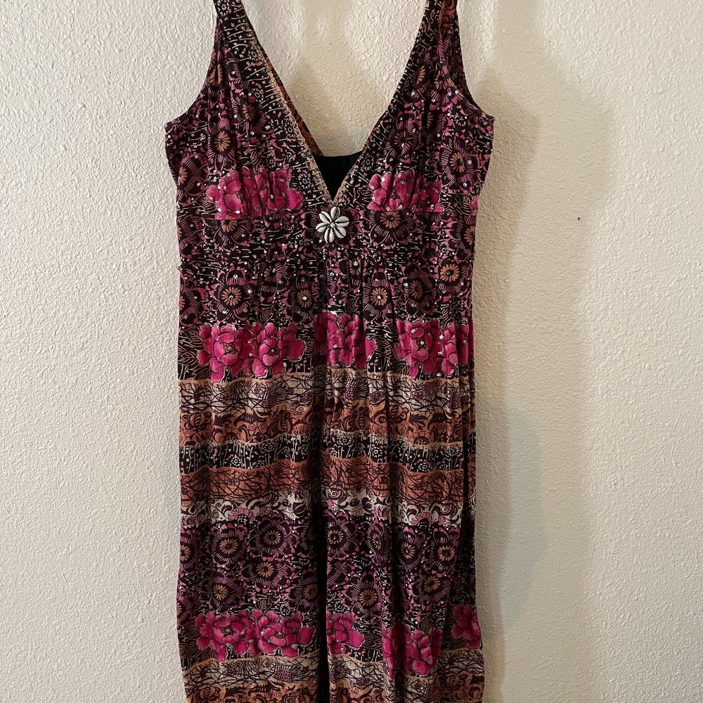 Hawaiian Flare Maxi Dress
